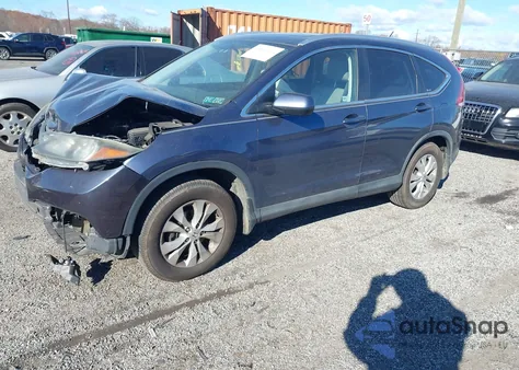 2012 Honda Cr-V Ex-L из США, поврежденный, VIN 5J6RM4H75CL026370